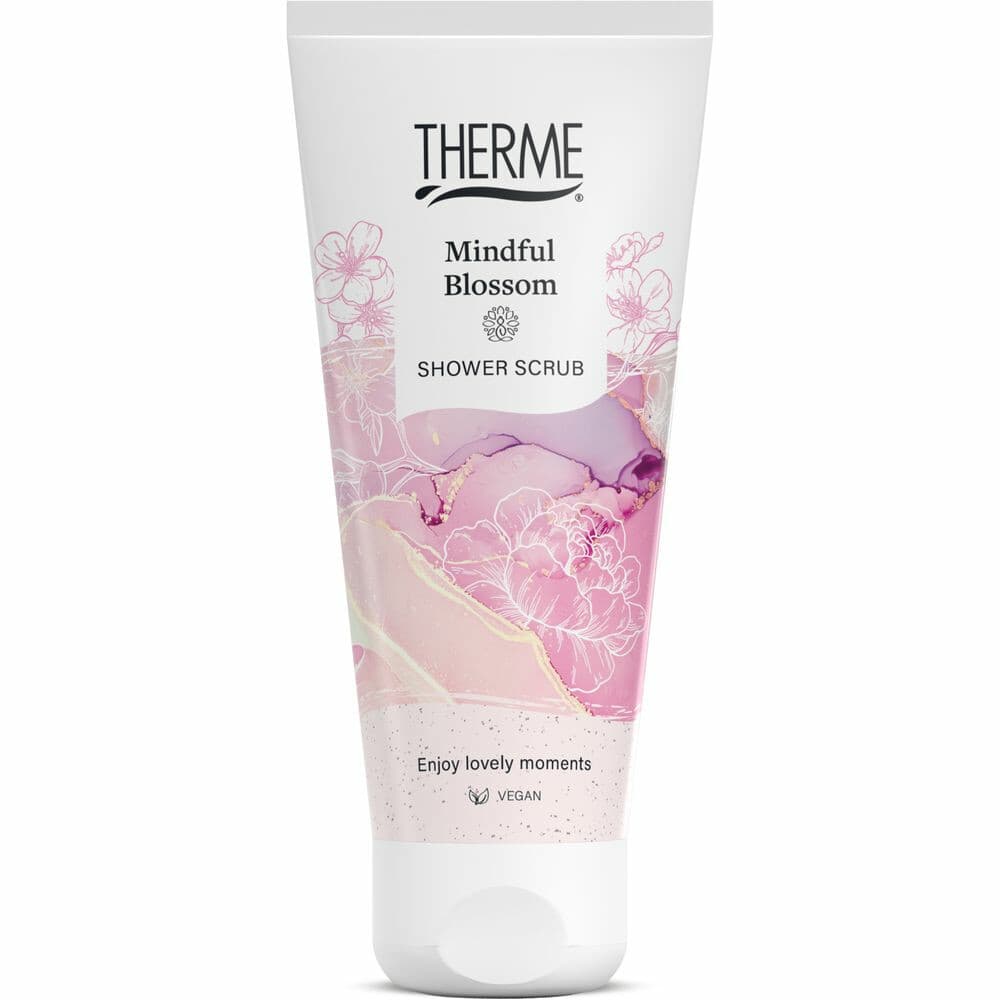 3x Therme Shower Scrub Mindful Blossom 200 ml