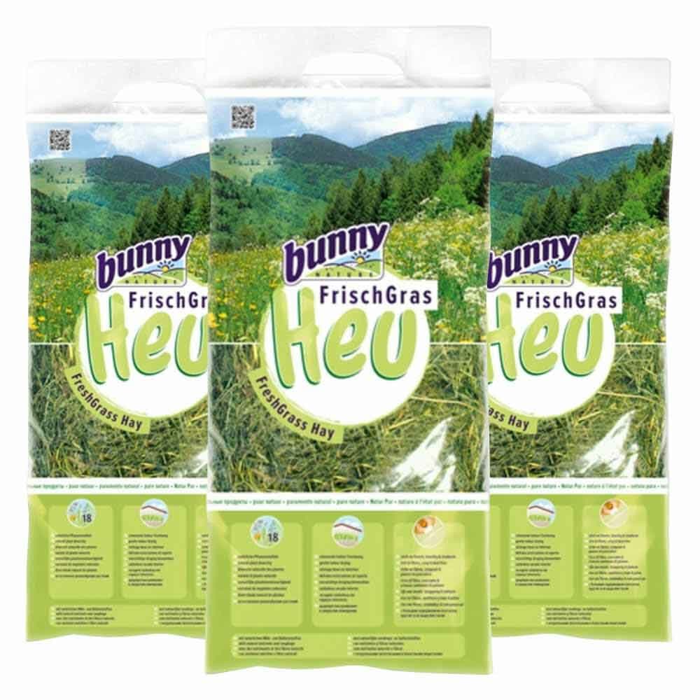 3x Bunny Nature Vers Gras Hooi 3 kg