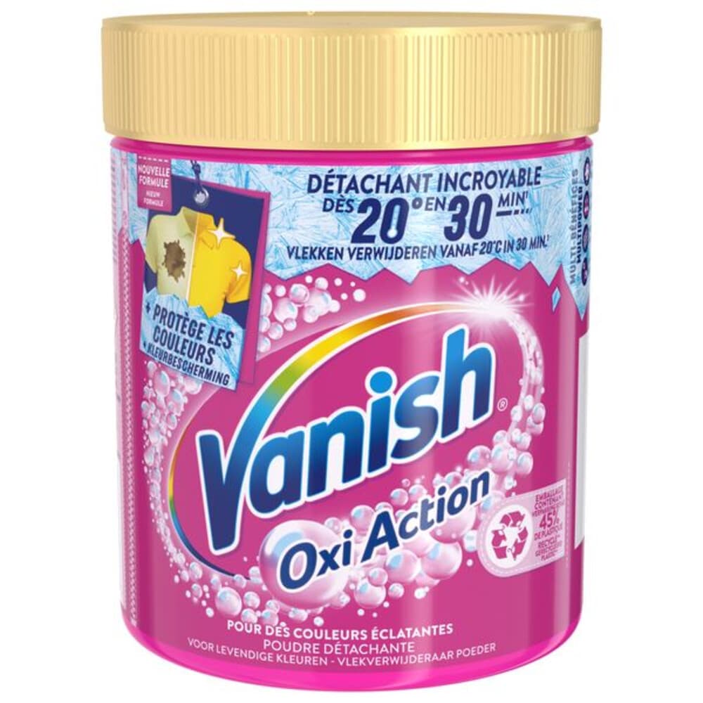 2e halve prijs: Vanish Oxi Action Wasbooster Poeder Gekleurde Was 470 gr
