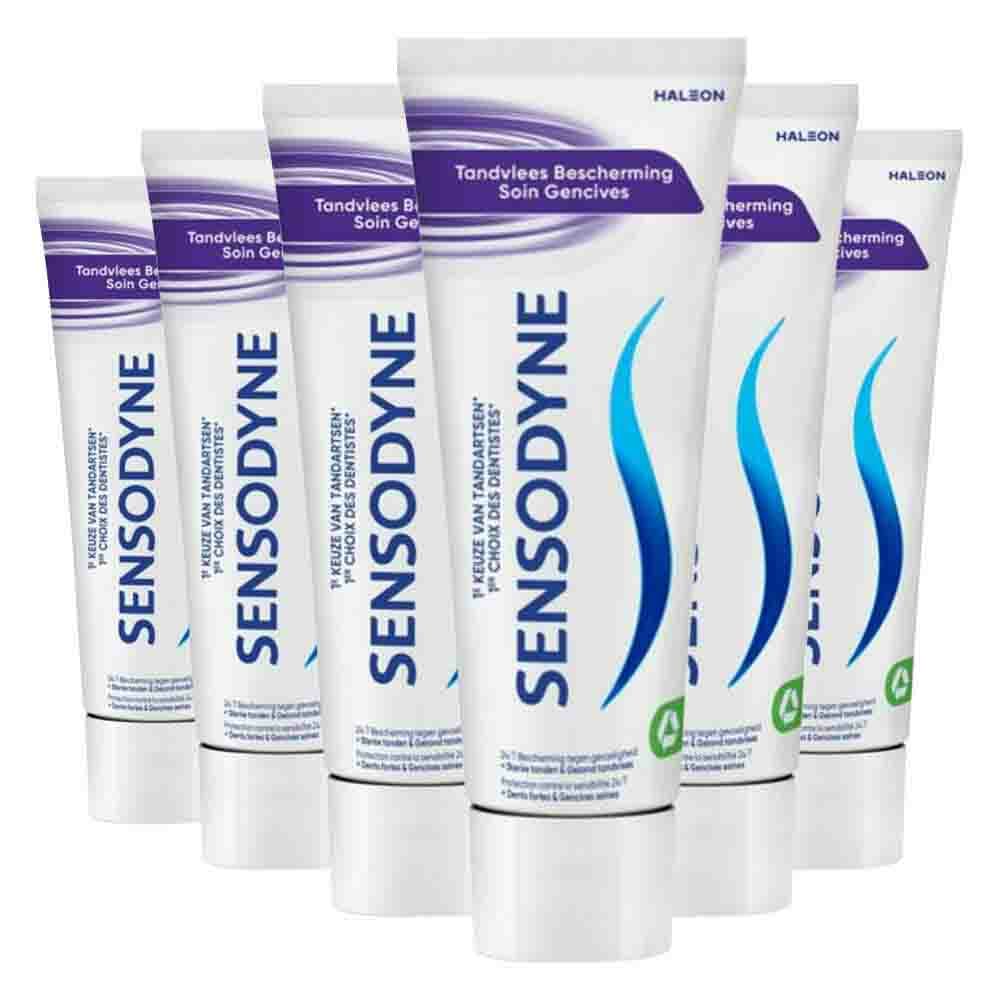6x Sensodyne Tandpasta Gum Protection 75 ml
