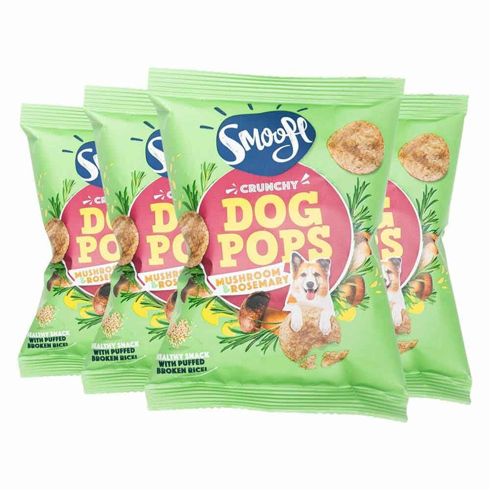 4x Smoofl Pops Paddenstoel&Rozemarijn 24 gr