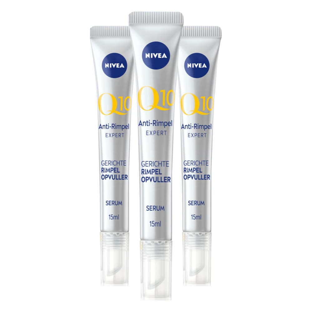 3x NIVEA Q10 Serum Rimpelopvuller 15 ml