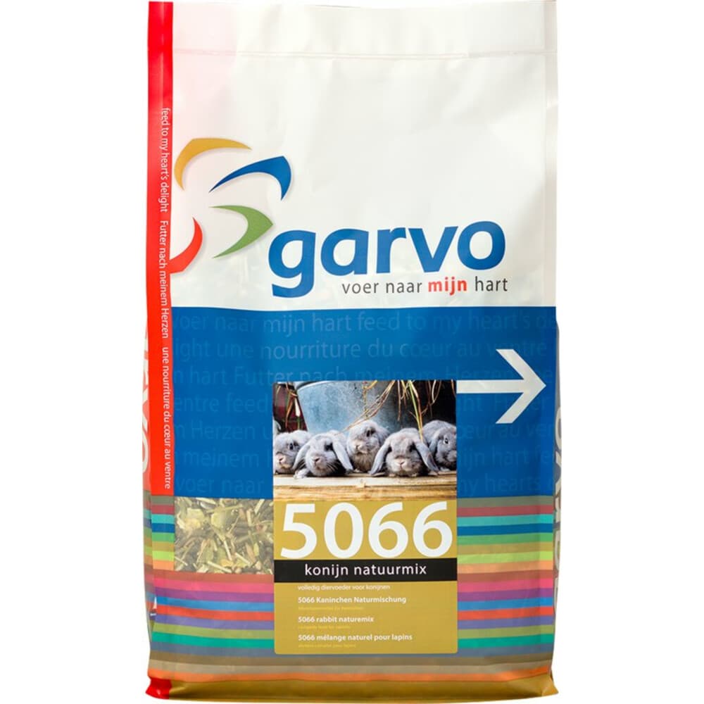 Garvo Konijnenvoer Natuurmix 3 kg