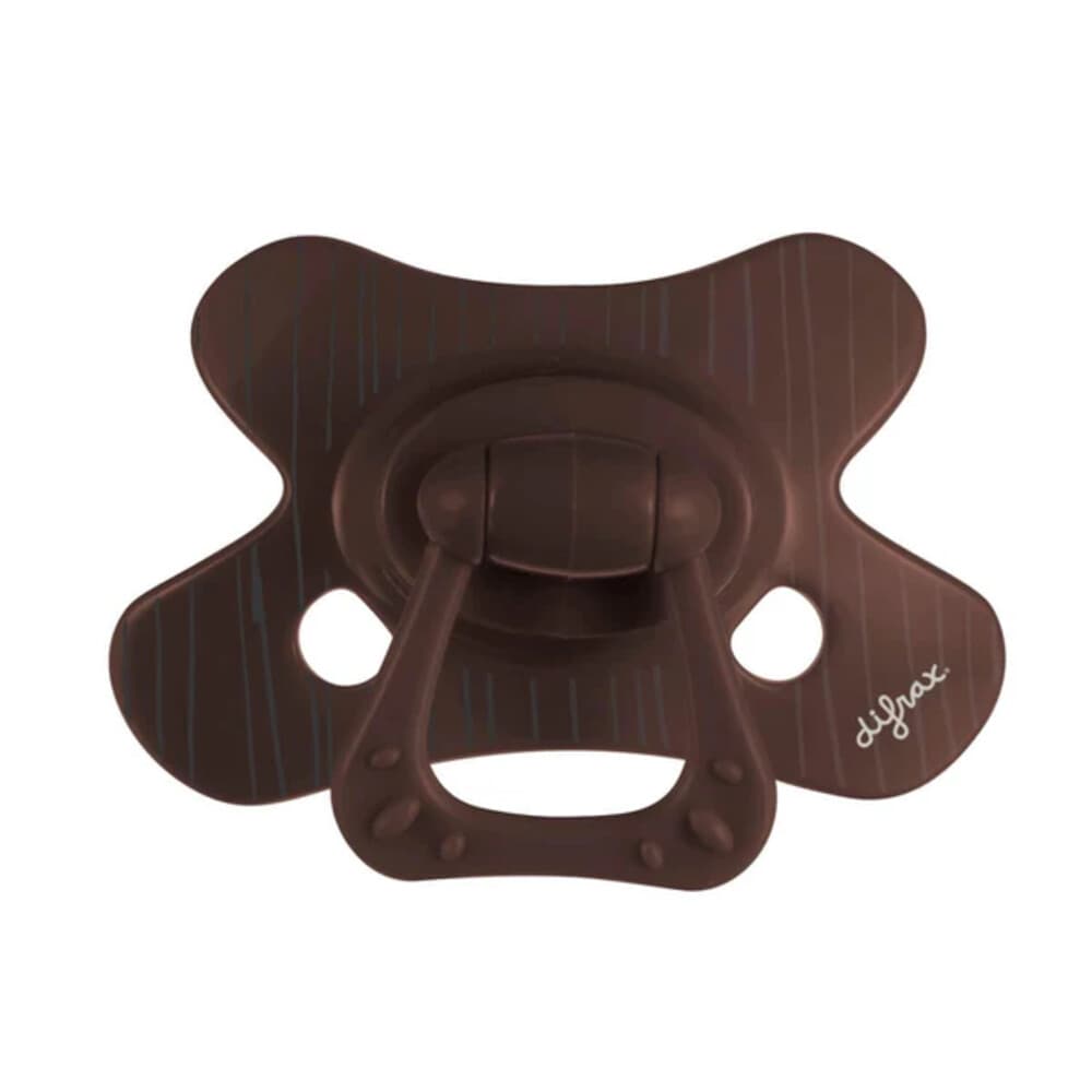 Difrax Fopspeen Natural 18+ mnd Chocolate Lines