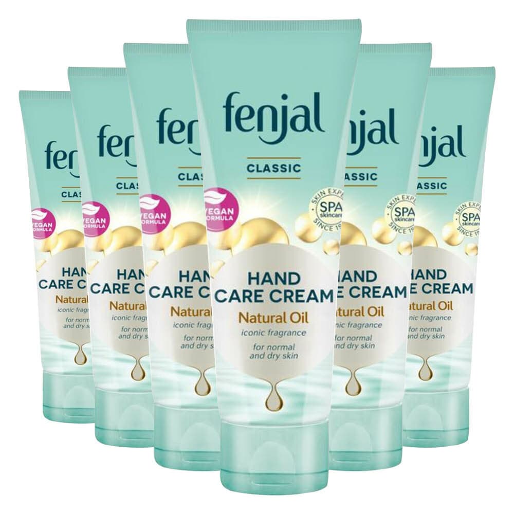6x Fenjal Handcrème Classic 75 ml