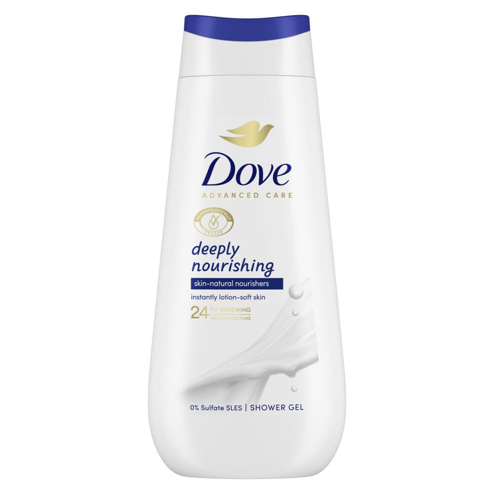 2+1 gratis: Dove Douchecrème Deeply Nourishing 225 ml