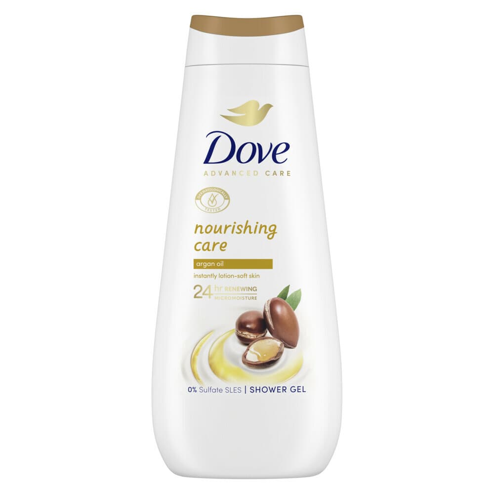 2+1 gratis: Dove Douchecrème Nourishing Care 400 ml