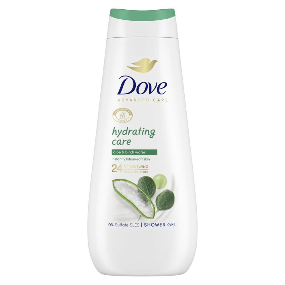 2+1 gratis: Dove Douchecrème Hydrating Care 400 ml