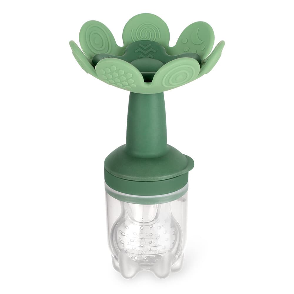 Haakaa Flower Fresh Food Feeder Fruitspeen Pea green