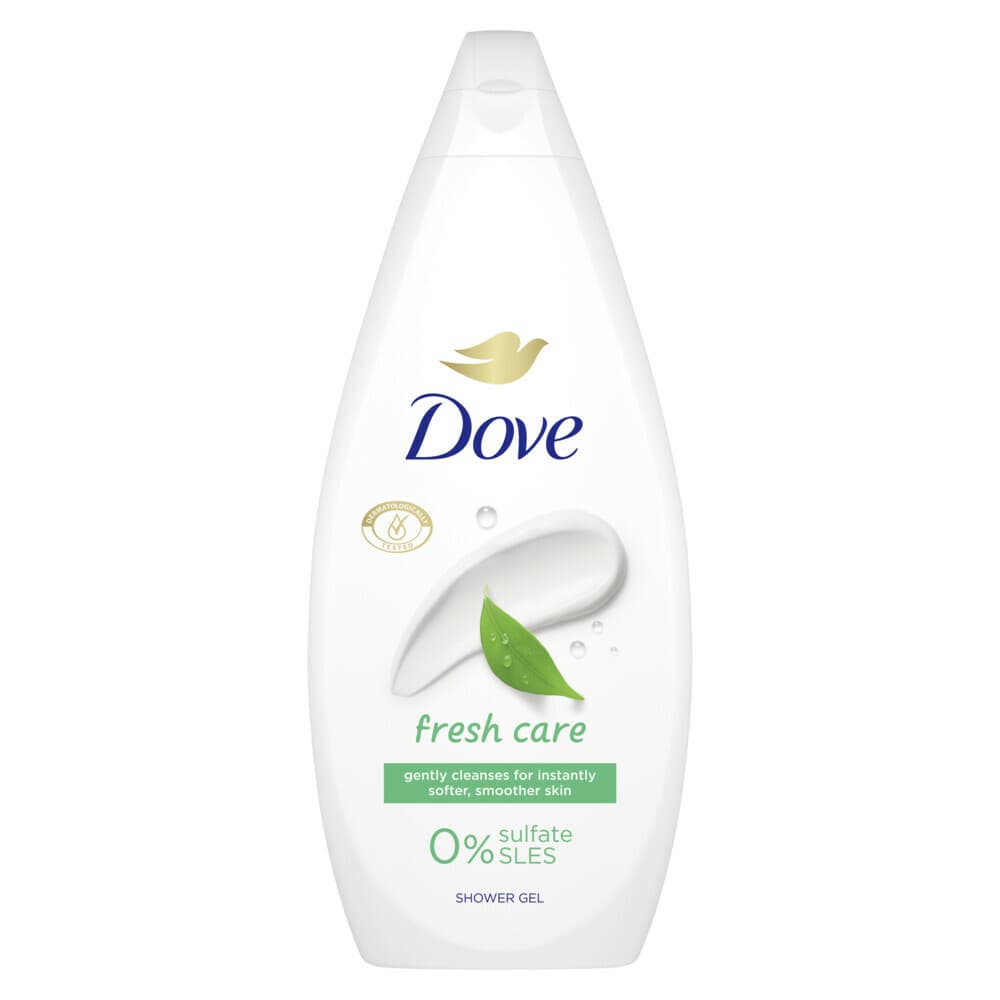 2+1 gratis: Dove Douchecrème Fresh Care 720 ml