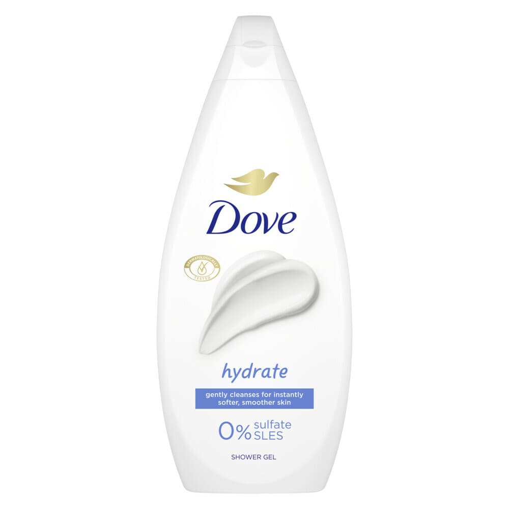 2+1 gratis: Dove Douchecrème Hydrate 720 ml