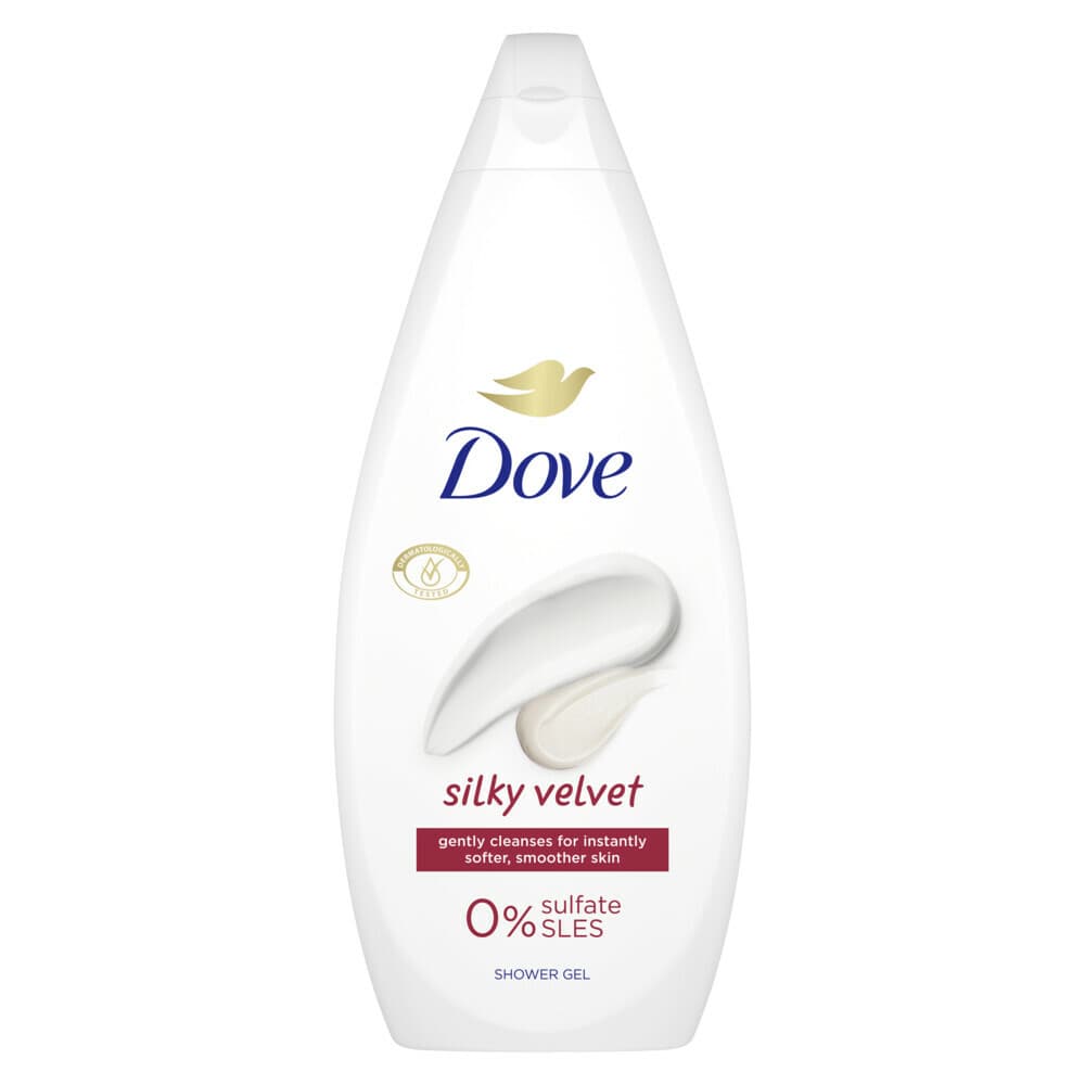2+1 gratis: Dove Douchecrème Silky Velvet 720 ml