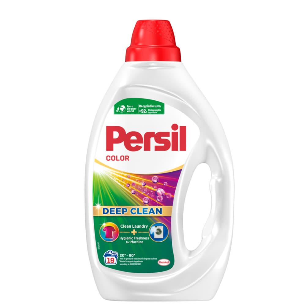 2+1 gratis: Persil Wasmiddel Gel Color 19 Wasbeurten Gekleurde was 855 ml