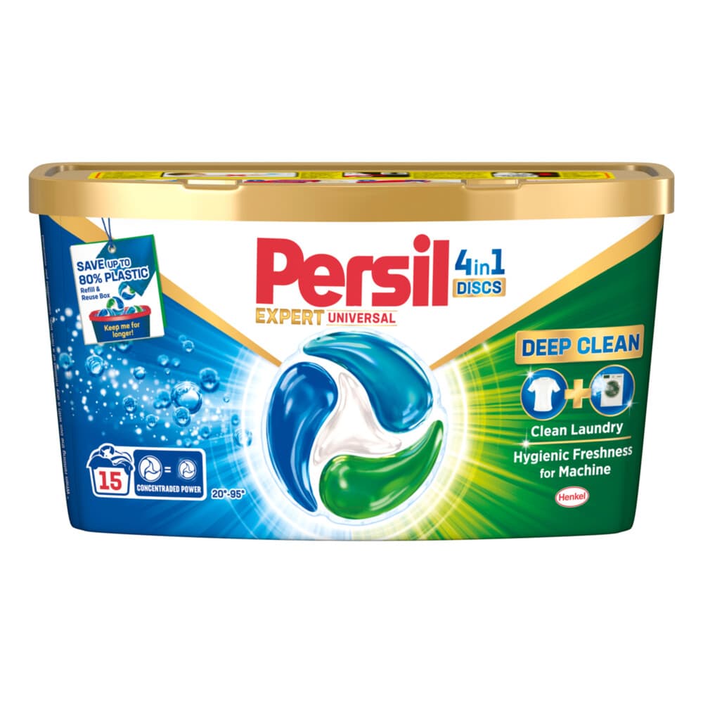 2+1 gratis: Persil Wasmiddelcapsules Universal 16 stuks