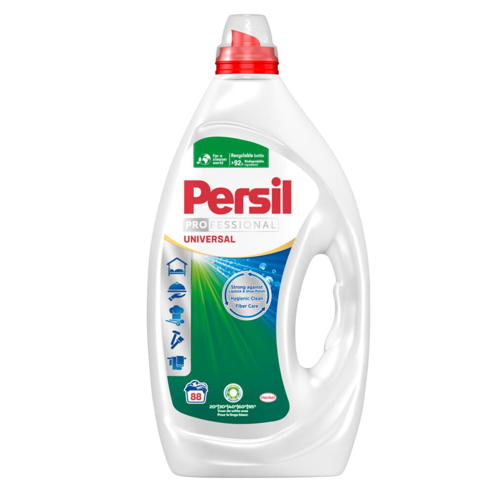 2+1 gratis: Persil Wasmiddel Professional Gel 88 Wasbeurten Universal 4,05 liter