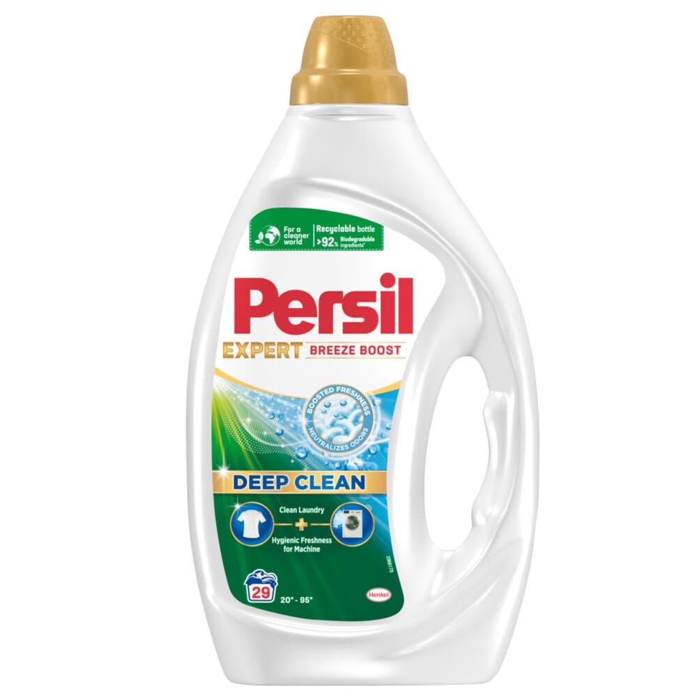 2+1 gratis: Persil Wasmiddel Gel 29 Wasbeurten Breeze Boost 1,305 liter