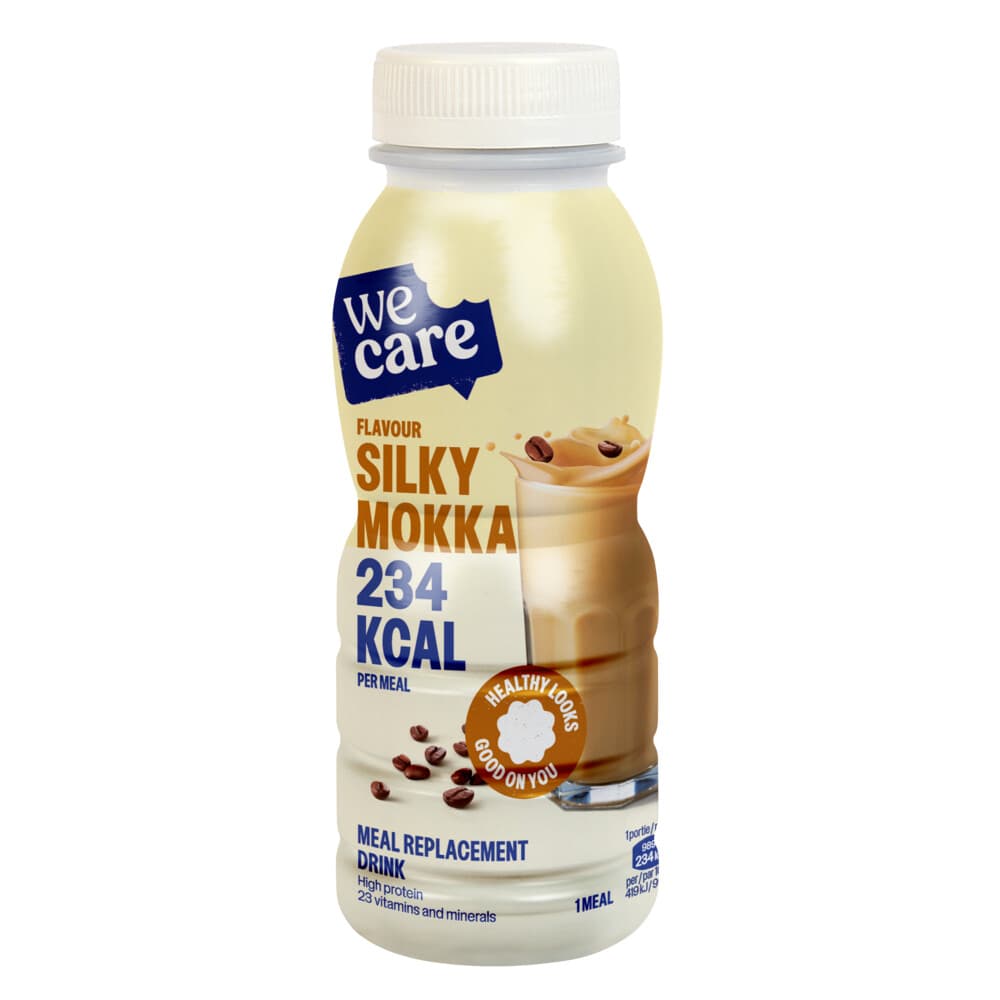 4x WeCare Meal Replacement Drink Silky Mokka 236 ml