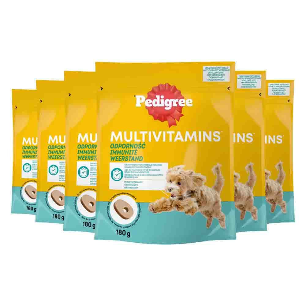 6x Pedigree Multivitamins Immune 180 gr