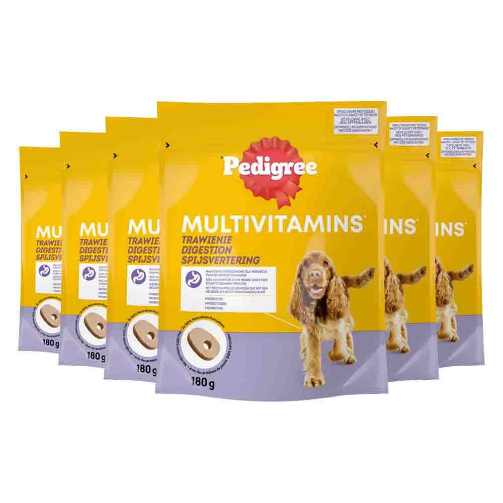 6x Pedigree Multivitamins Digestion 180 gr