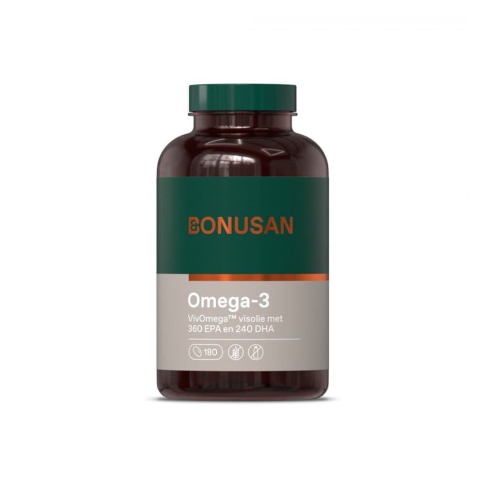 Gratis Verzending: 2x Bonusan Omega-3 180 softshells