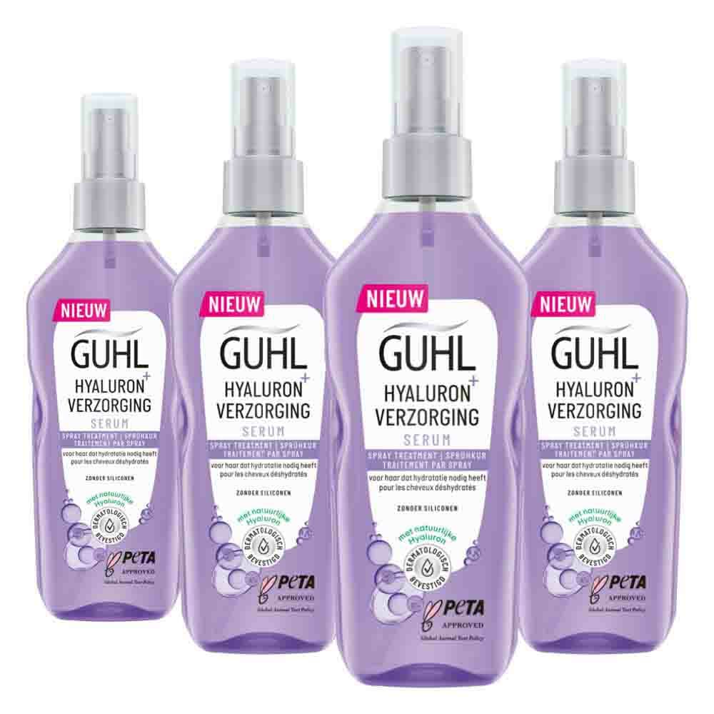 4x Guhl Spray Hyaluron Verzorging 150 ml