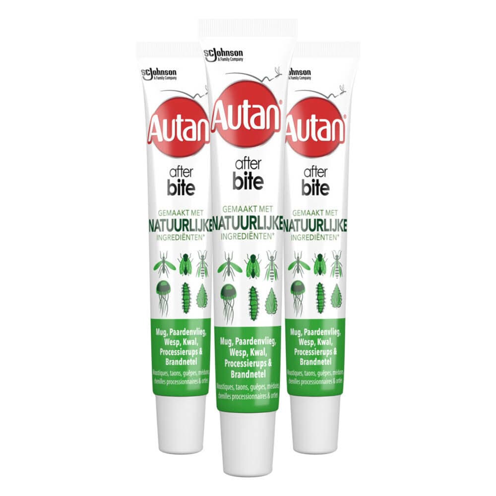 3x Autan Natural Afterbite 25 ml