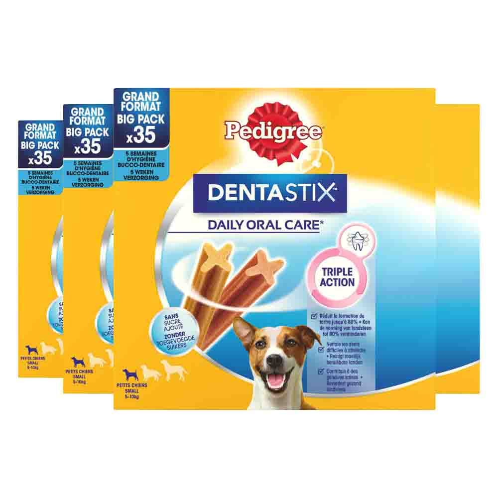 4x Pedigree Dentastix Hondensnacks Mini Multipack 35-pack 550 gr