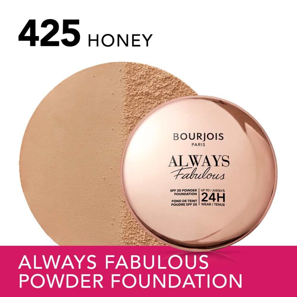Bourjois Always Fabulous Compact Foundation Honey 425 7 gr