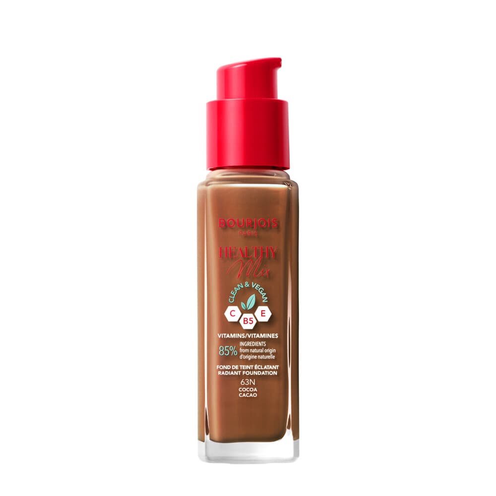 Bourjois Healthy Mix Clean Foundation Cocoa 63N 30 ml