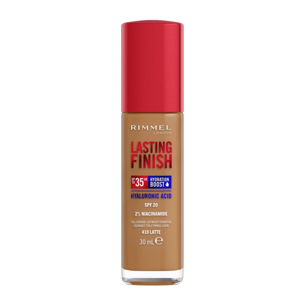 Rimmel Lasting Finish 35H Foundation Latte 410 30 ml