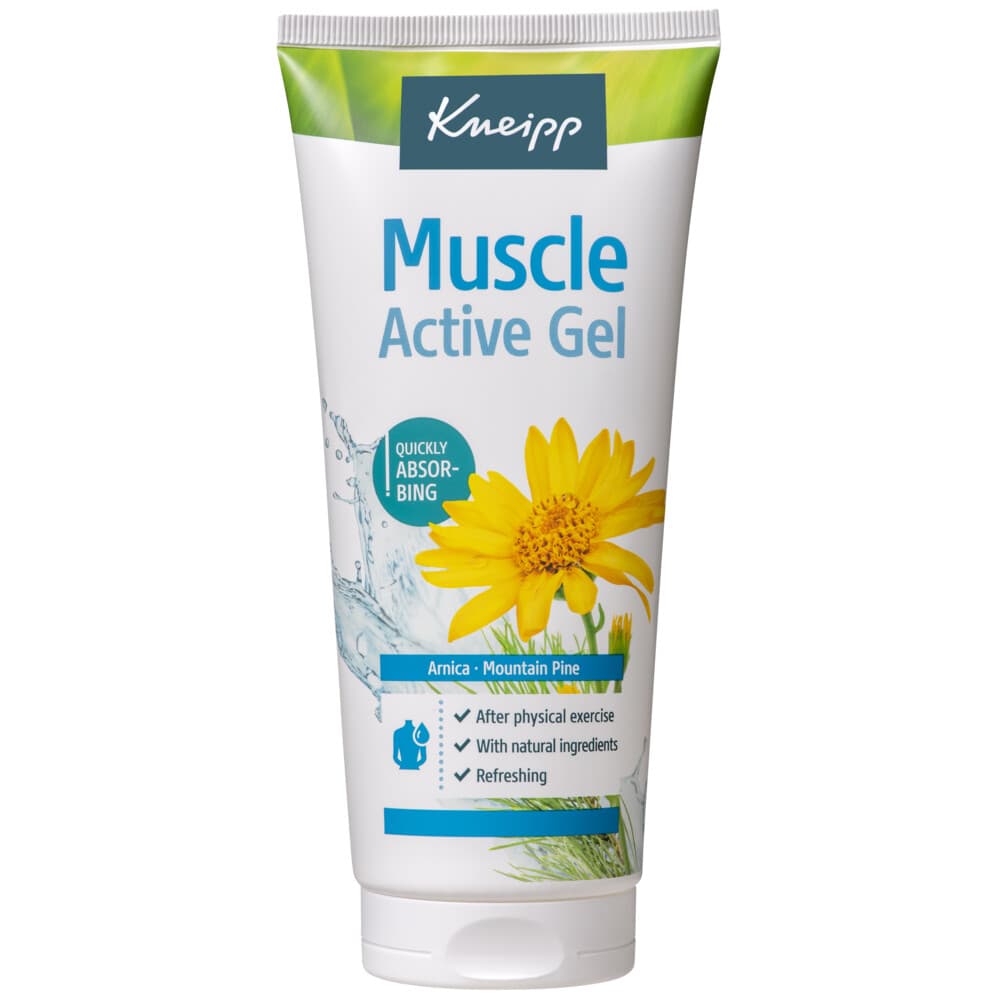 2x Kneipp Arnica Muscle Active Gel 200 ml
