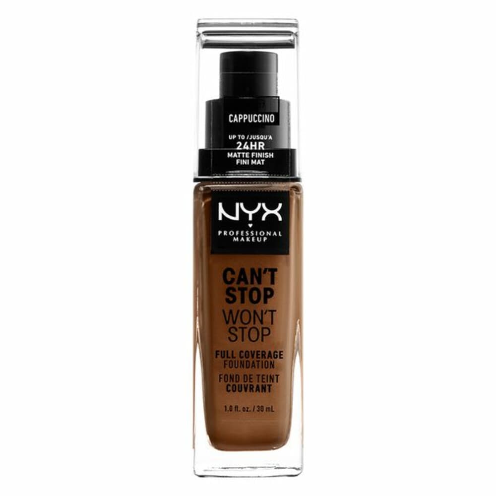 NYX Can't Stop Won't Stop Foundation Cappuccino 30 ml