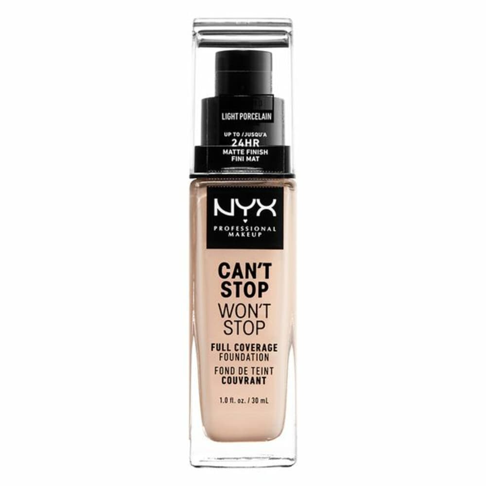 NYX Can't Stop Won't Stop Foundation Light Porcelain 30 ml