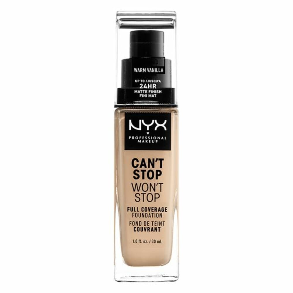 NYX Can't Stop Won't Stop Foundation Warm Vanilla 30 ml
