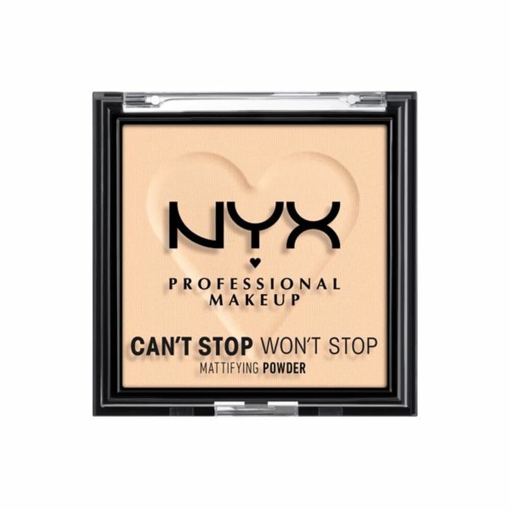 NYX Can't Stop Won't Stop Mattifying Pressed Powder Light 6 gr
