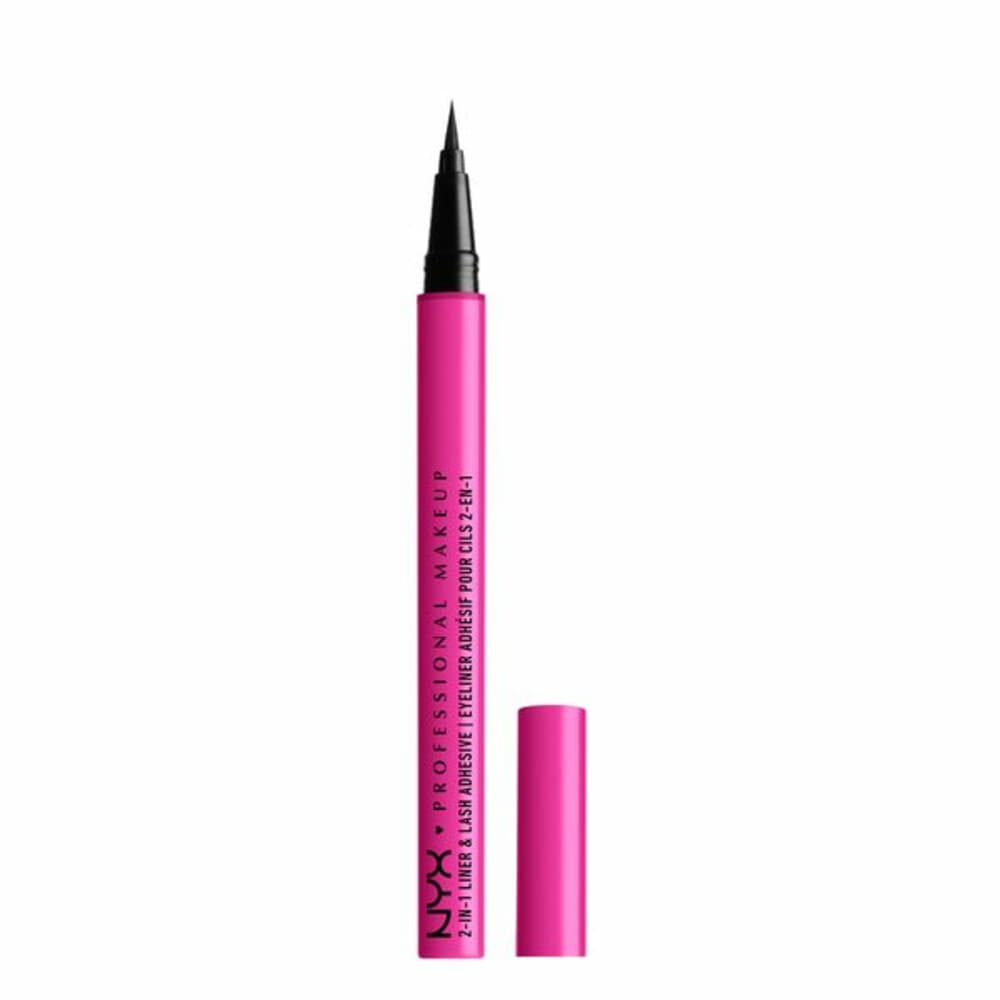 NYX Jumbo Lash 2-in-1 Eyeliner + Wimperlijn Black 1 ml