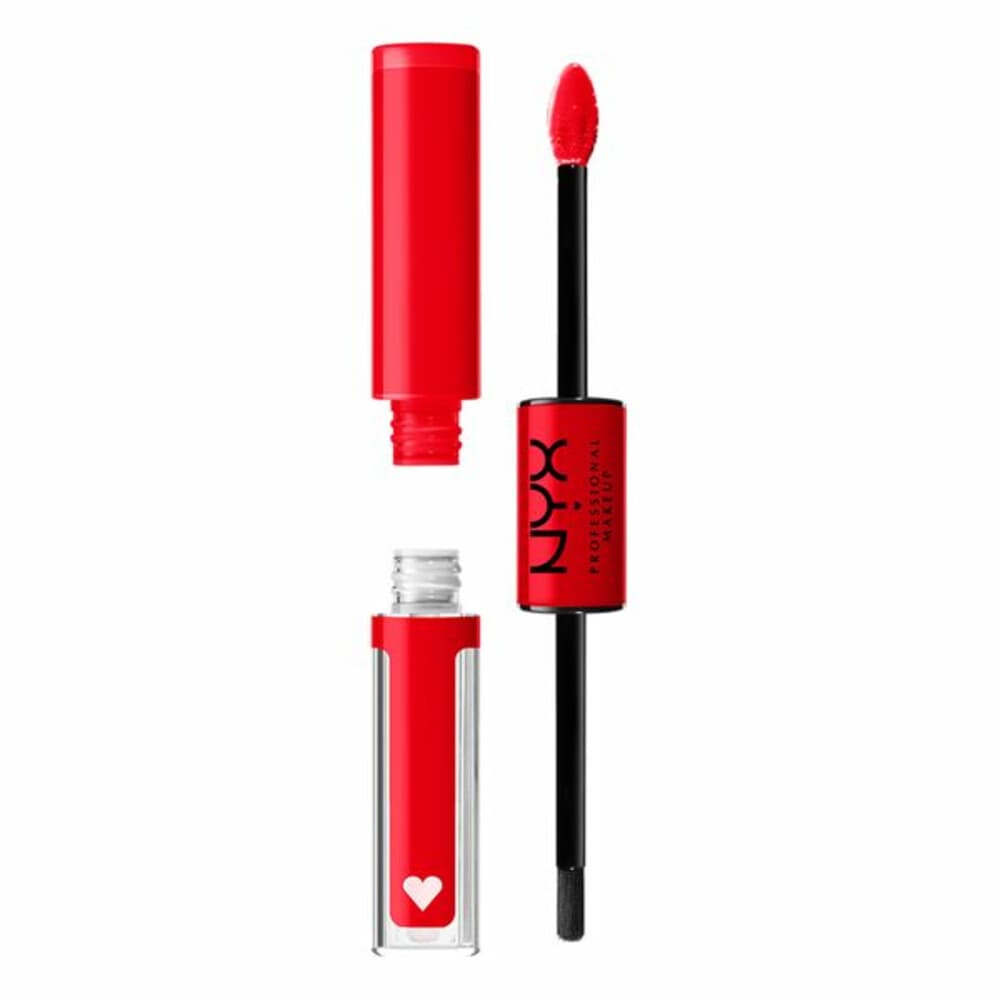 NYX Shine Loud High Shine Liquid Lipstick Rebel in Red 1 stuk