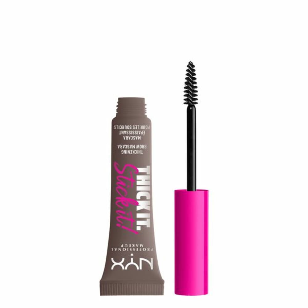 NYX Thick It Stick It Wenkbrauwgel Mascara Cool Ash 7 ml