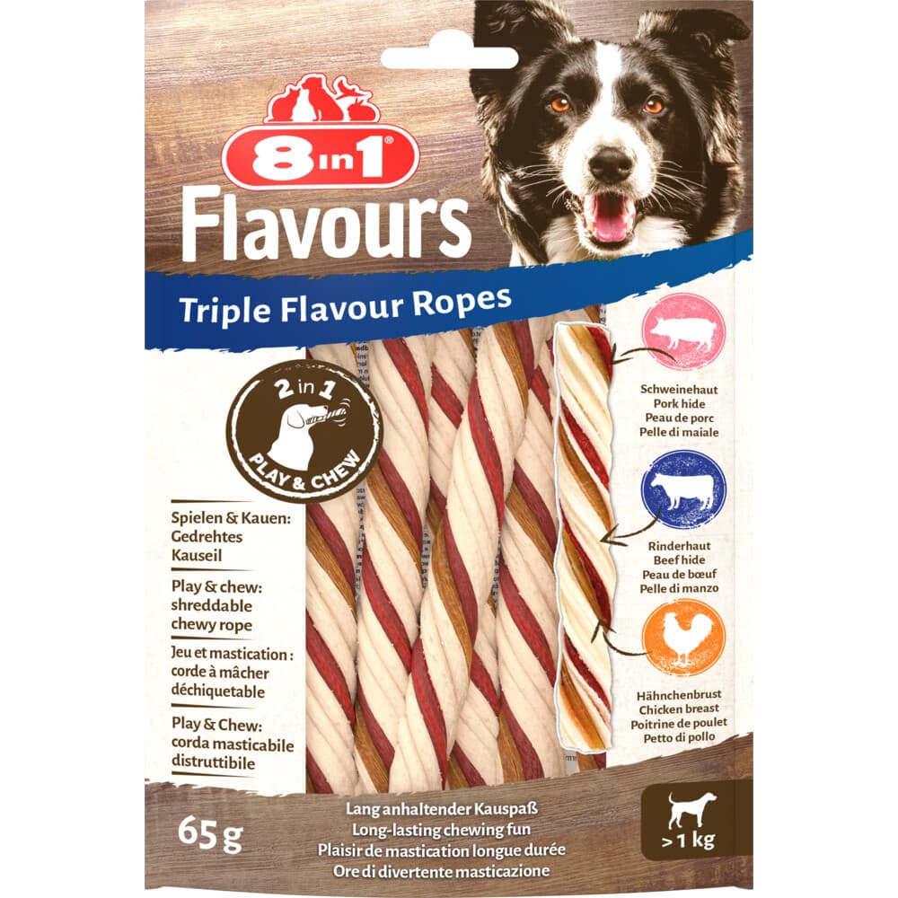 8in1 Triple Flavour Ropes 65 gr