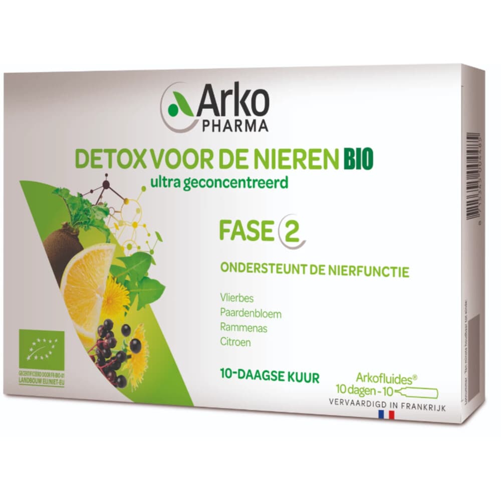 Gratis Verzending: Arkopharma Bio Drinkampullen Nieren Detox 10 ampullen
