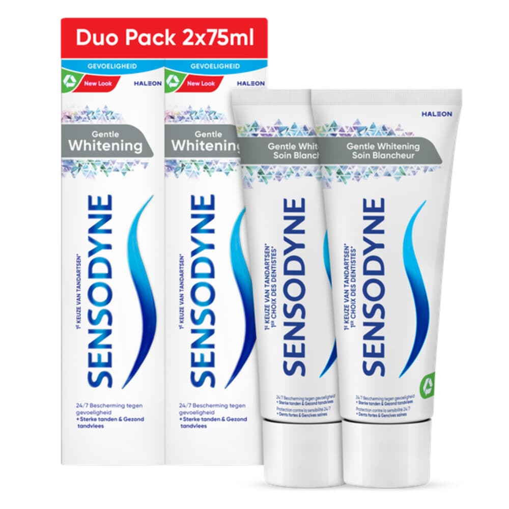 Sensodyne Tandpasta Gentle Whitening Duo 2 x 75 ml