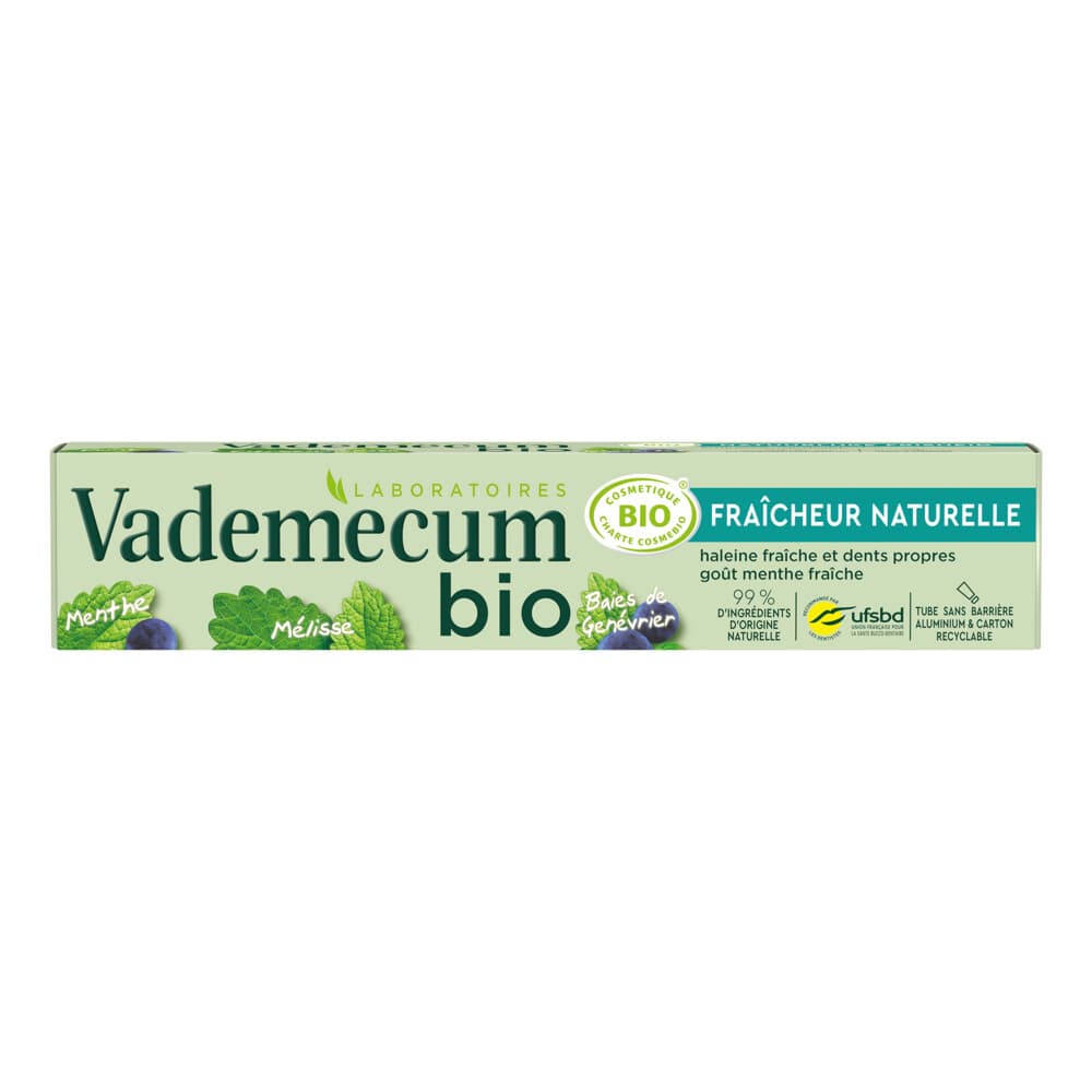Vademecum Bio Tandpasta Natural Fresh 75 ml