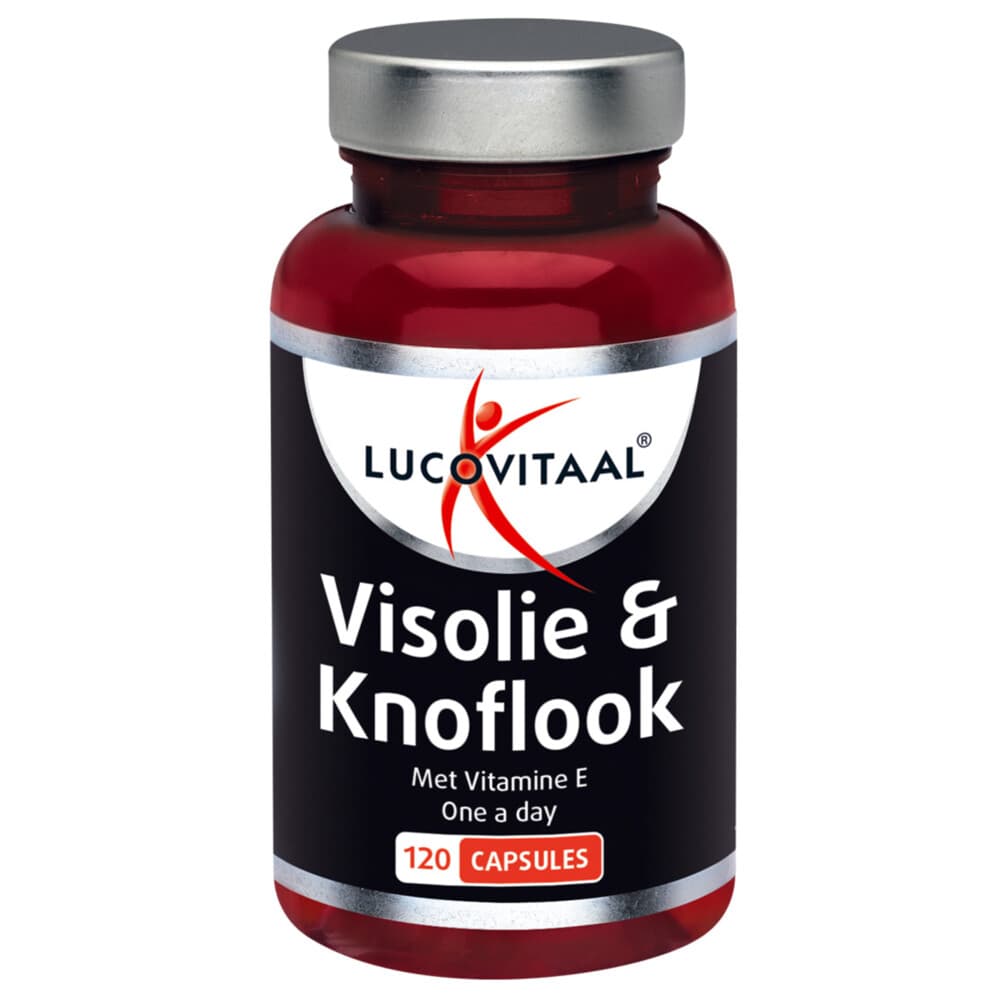 2+2 gratis: Lucovitaal Visolie&Knoflook 120 capsules