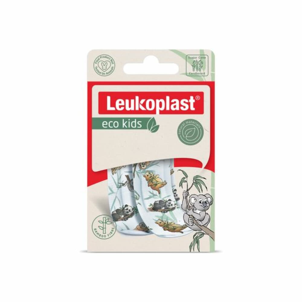 Leukoplast Eco Pleisters Kids 8 x (19x72mm) en 4 x (38x72mm) 12 stuks