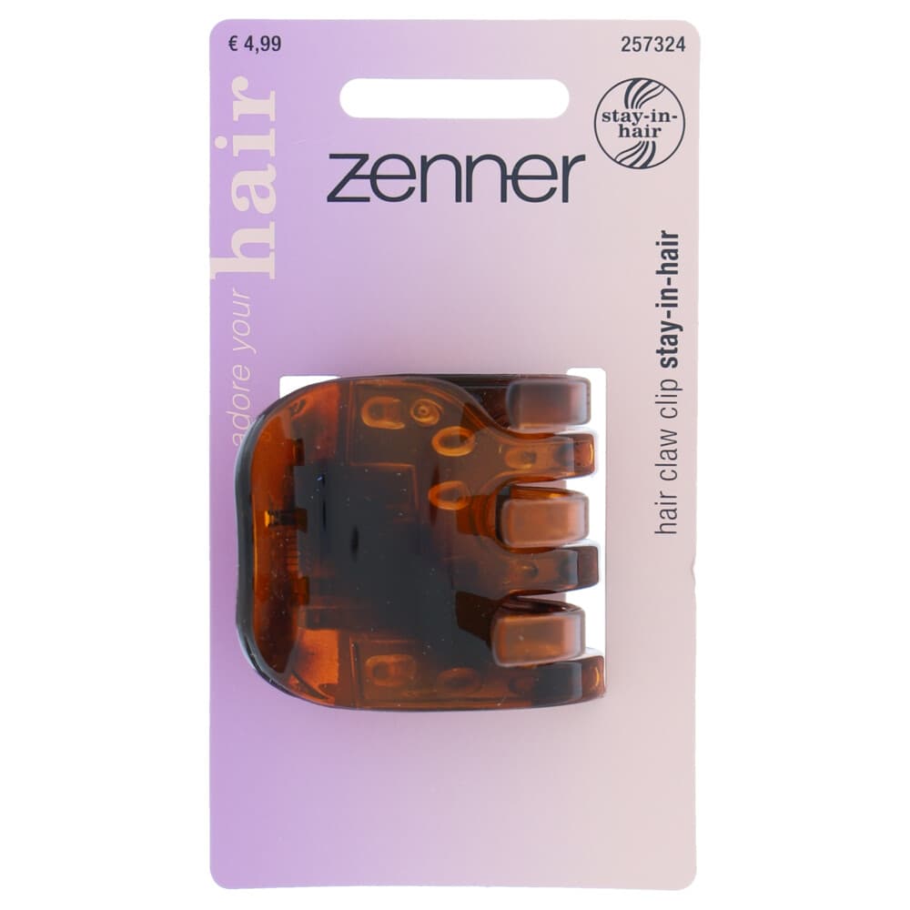 Zenner Haarklem Stay-In-Hair Bruin 1 Stuk