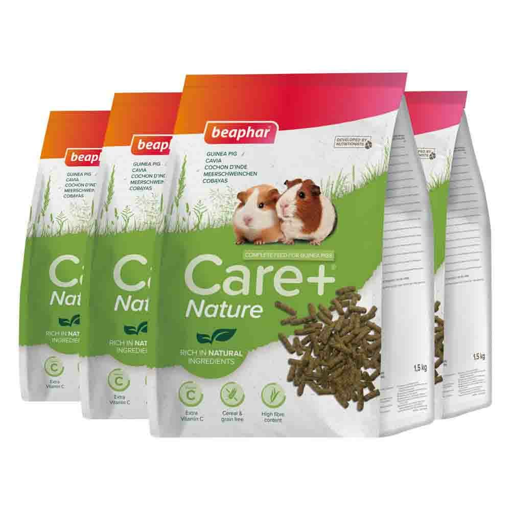 4x Beaphar Care+ Nature Cavia 1,5 kg