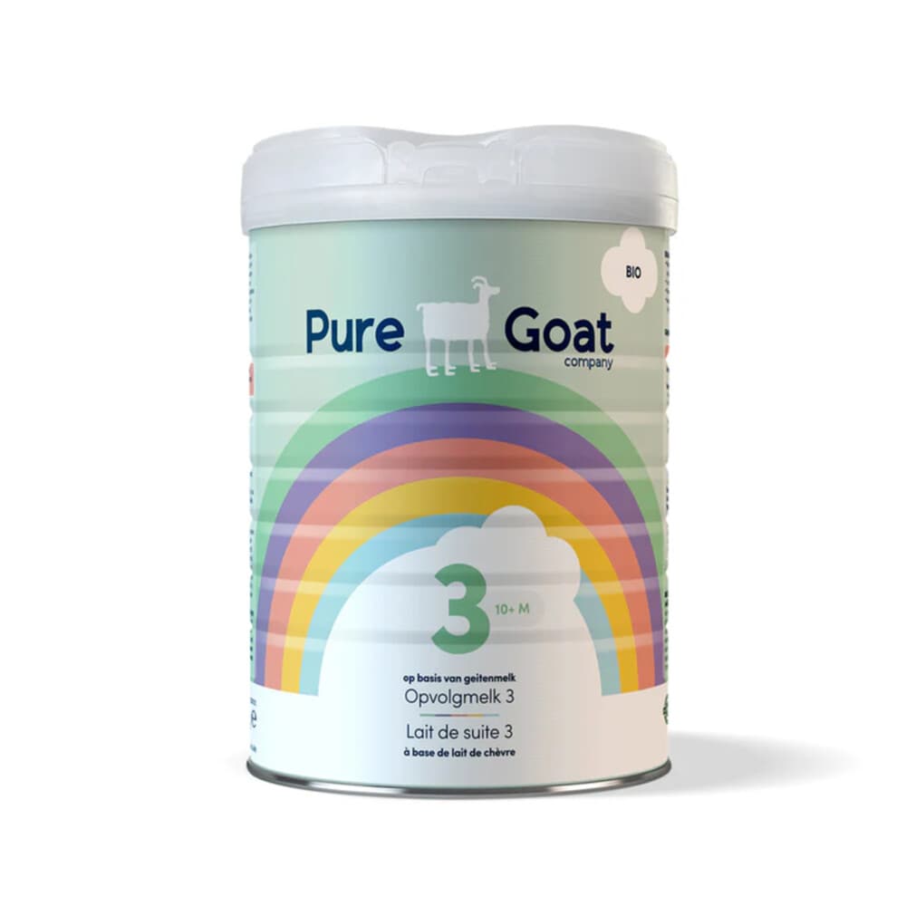 6x Pure Goat Geitenmelk 3 Opvolgmelk 800 gr