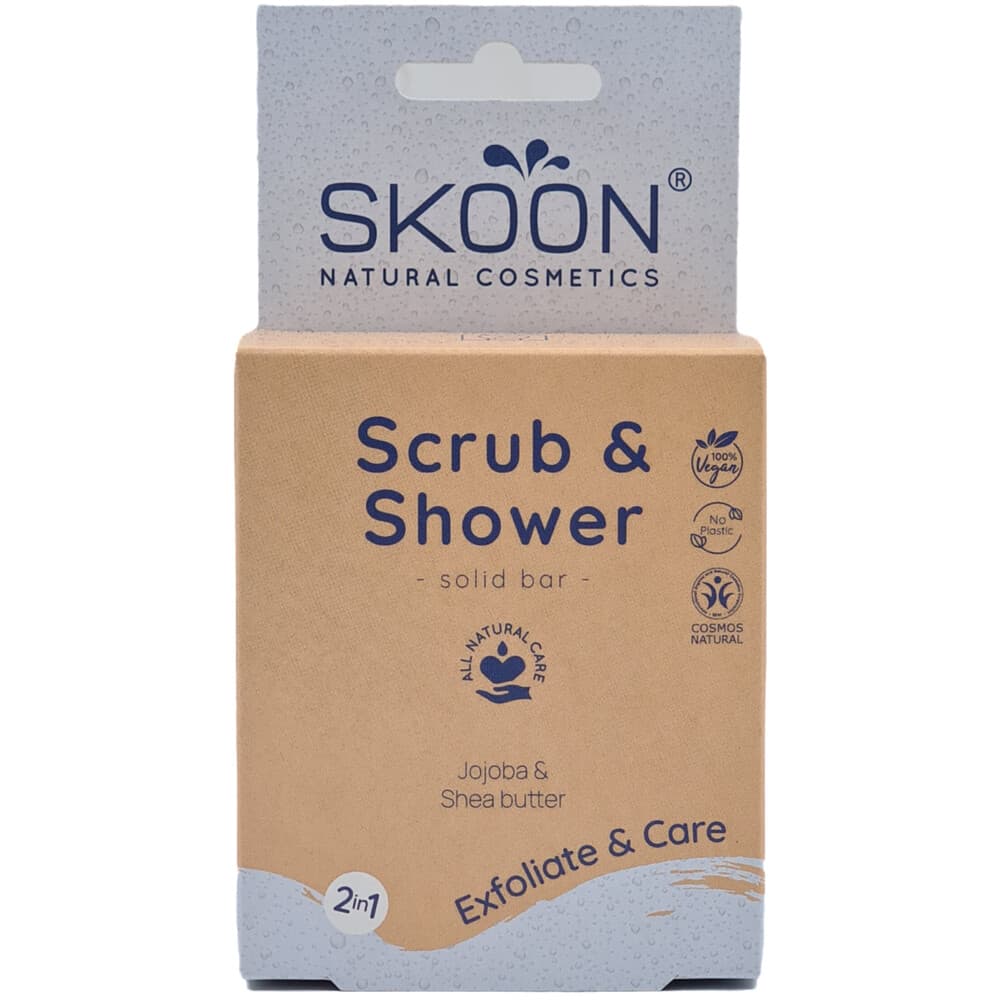 Skoon Scrub&Shower Bar Jojoba&Shea Butter 90 gr