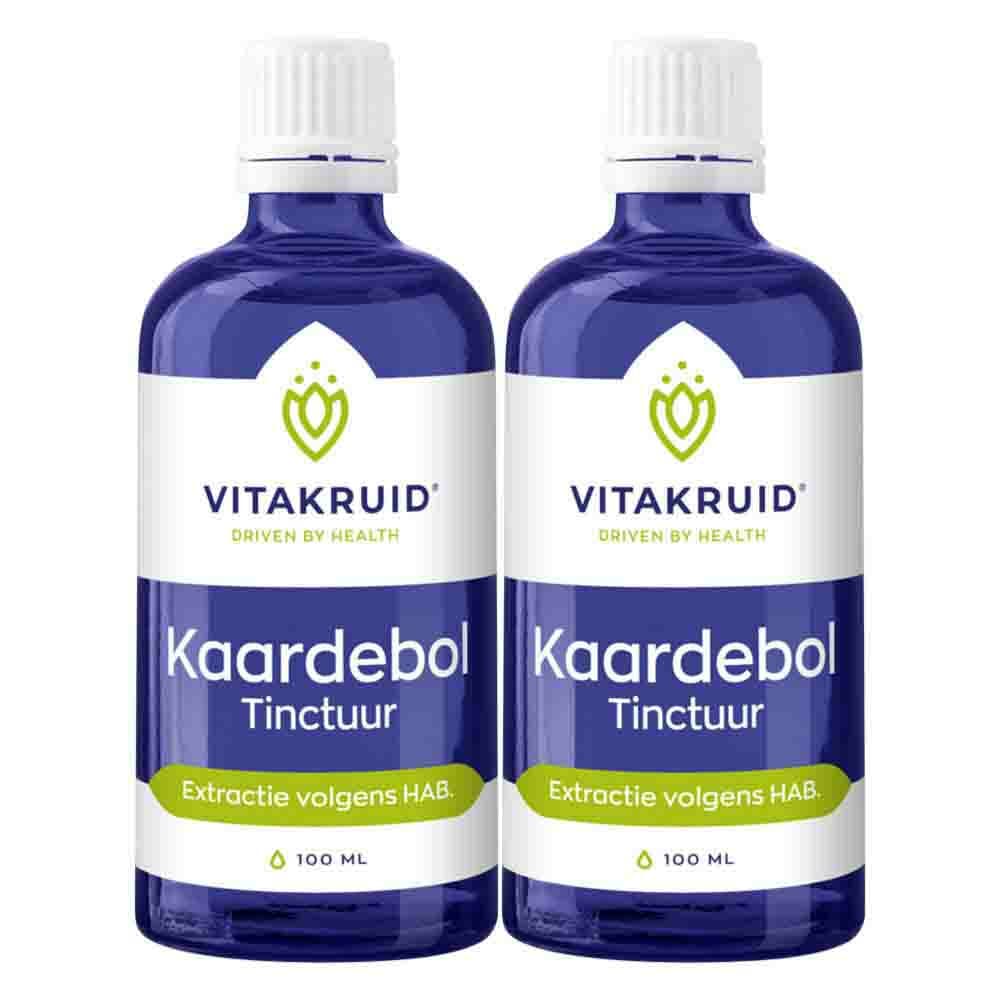 Gratis Verzending: 2x Vitakruid Kaardebol Tinctuur 100 ml