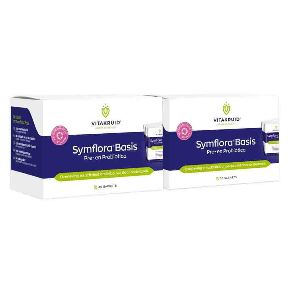 Gratis Verzending: 2x Vitakruid Symflora Original 30 sachets